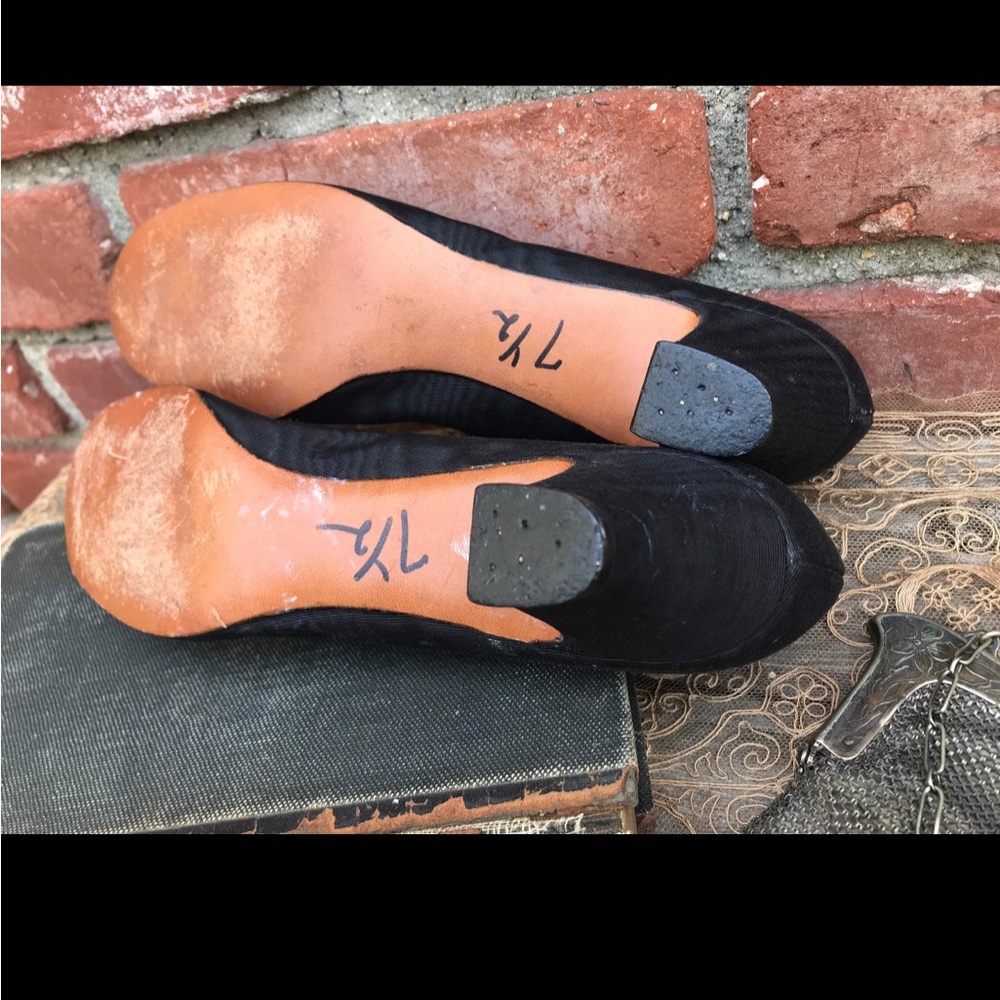 Vintage 70s Andrew Geller Pumps With Rhinestones Sz 7 1/2 Elegant Women's Shoes - Picture 7 of 7